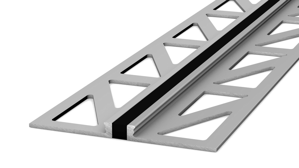 Voeg-/Dilatatie Aluminium 3 mm Zwart 300cm - nr. 770 | 7701532300