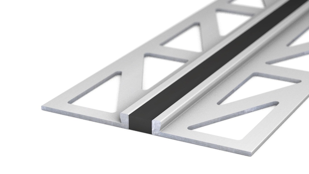 Voeg-/Dilatatieprofiel Aluminium 2,5 mm Antraciet 300cm nr. 769 | 7692544300