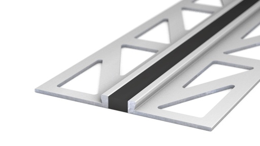 [7692544300] Voeg-/Dilatatieprofiel Aluminium 2,5 mm Antraciet 300cm nr. 769 | 7692544300