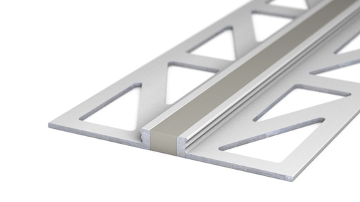 [7702542300] Voeg-/Dilatatieprofiel Aluminium 3 mm Grijs 300cm nr. 770 | 7702542300