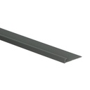Kunstst eindprofiel tbv PVC EL3,5 donkergrijs 0146