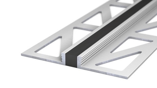 [7712544300] Voeg-/Dilatatieprofiel Aluminium 4,5 mm Antraciet 300cm nr. 771 | 7712544300
