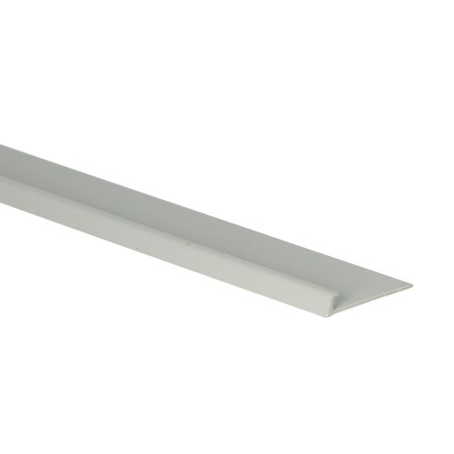 [20232] Kunstst eindprofiel tbv PVC EL3,5 lichtgrijs 0138