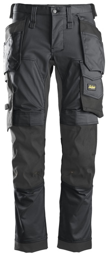 [696241056] Werkbroek 6241 Stretch Zwart/Grijs 5804 mt. 56