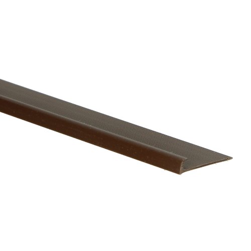 Kunststof eindprofiel tbv PVC EL3,5 bruin 0132