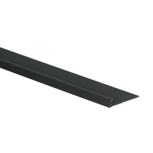 Kunststof eindprofiel tbv PVC EL3,5 zwart 0110