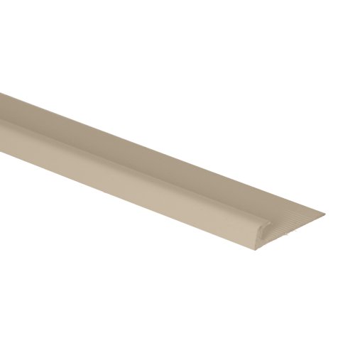 [20236] Kunststof eindprofiel tbv tapijt EL8 beige 0137