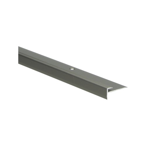 [809] Trapneusprofiel PVC zilver 13x30mm 2,5m 809