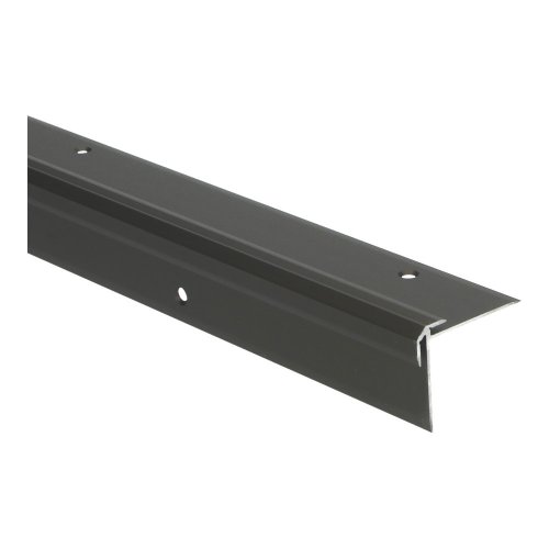 Trapneusprofiel PVC zilver 30x38mm 2,5mm 2,5m 832
