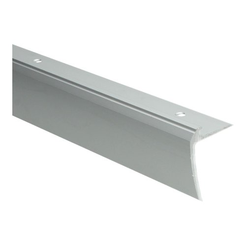 Trapneusprofiel PVC zilver 35x46mm 5mm 2,5m 852
