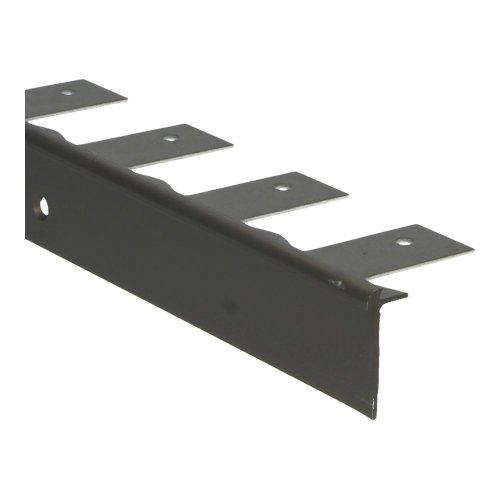 [870] Trapneusprofiel PVC zilver buigbaar 29*39mm 2,5mm 2,5m 870