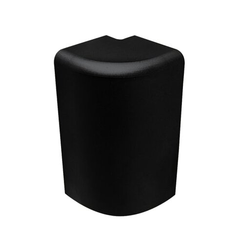 Trapneusprofiel PVC zilver hoek rechts 14x43mm 3mm 1m 845