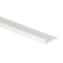 Kunststof eindprofiel tbv tapijt EL8 wit 1137