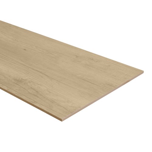 Dubbel stootbord toscaans eiken 138 x 40 cm