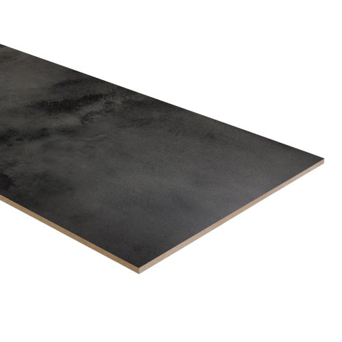 K-Stairs Dubbel Stootbord Beton Antraciet Geborsteld 160cm