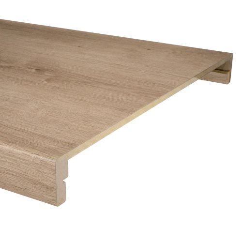 K-Stairs Dubbeltrede PP Ebro Eiken Asgrijs 92cm