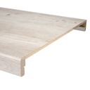 K-Stairs Dubbeltrede PP Júcar Pijnboom Witgrijs 160cm