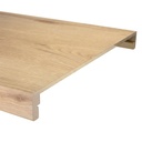 K-Stairs Dubbeltrede PP Segura Eiken Beigebruin 160cm
