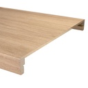 K-Stairs Dubbeltrede PP Tajo Eiken Greige 115cm