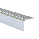 Trapkant kunststof TKNG A45 ZK aluminium 1160