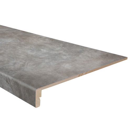 K-Stairs Enkeltrede PP Beton Grijs Gepolijst 115x33cm