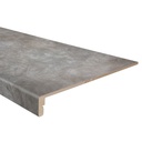 K-Stairs Enkeltrede PP Beton Grijs Gepolijst 115x33cm
