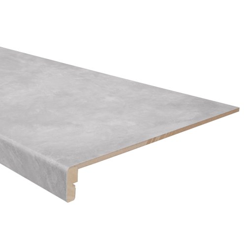 K-Stairs Enkeltrede PP Beton Lichtgrijs Gepolijst 115x33cm