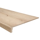 K-Stairs Enkeltrede PP Ebro Eiken Crème 138x50cm