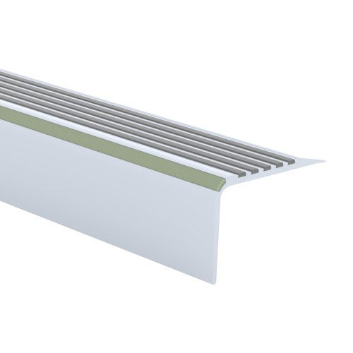 Trapkant kunststof TKNG A65 ZK aluminium 1160