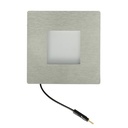 K-stairs LED wandlamp helderwit vierk. RVS