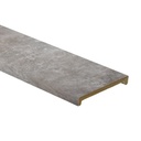 K-Stairs U-afdekprofiel 8x68mm Beton Grijs Gepolijst 2,7m