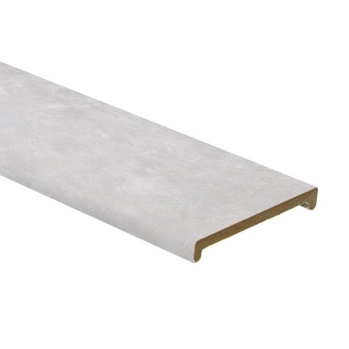 [72218] K-Stairs U-afdekprofiel 8x68mm Beton Lichtgrijs Gepolijst 2,7m