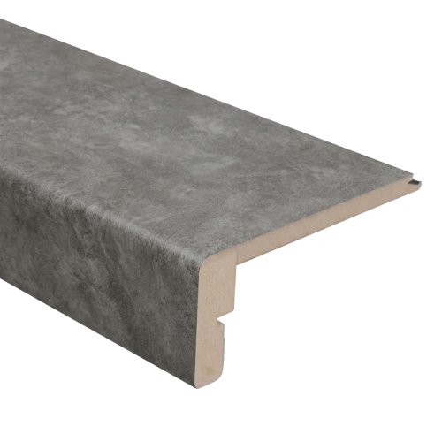 [72205] K-Stairs Uitlooptrede PP Beton Grijs Gepolijst 138cm