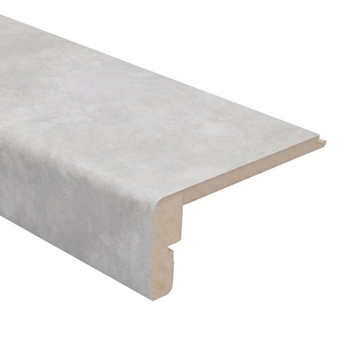 K-Stairs Uitlooptrede PP Beton Lichtgrijs Gepolijst 278cm