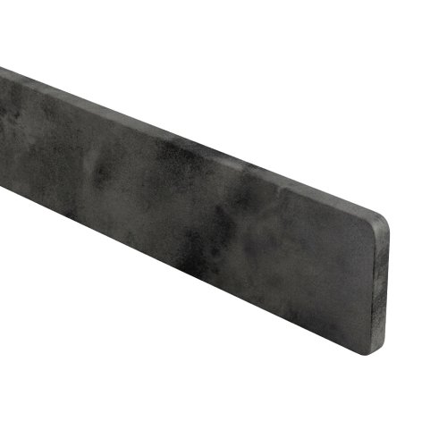 K-Stairs Zijkant Afwerkprofiel 10x70mm Beton Antraciet Geborsteld 0,5m