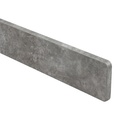 K-Stairs Zijkant Afwerkprofiel 10x70mm Beton Grijs Gepolijst 0,5m