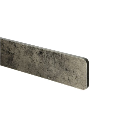 [73147] Afdekkap links 0,8x70x690mm Donker leisteen