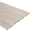 Dubbel stootbord Bussoleno Eik Grijs 136x40cm