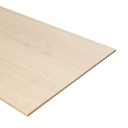 Dubbel stootbord Monticiano Eik Natuur 136x40cm