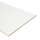 Dubbel stootbord Platina Wit 90x40cm