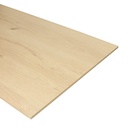 Dubbel stootbord Valencia blond eiken 90x40cm