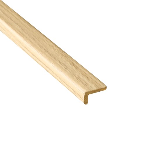 Hoeklat Hickory Masonic Natuur 12/22mm