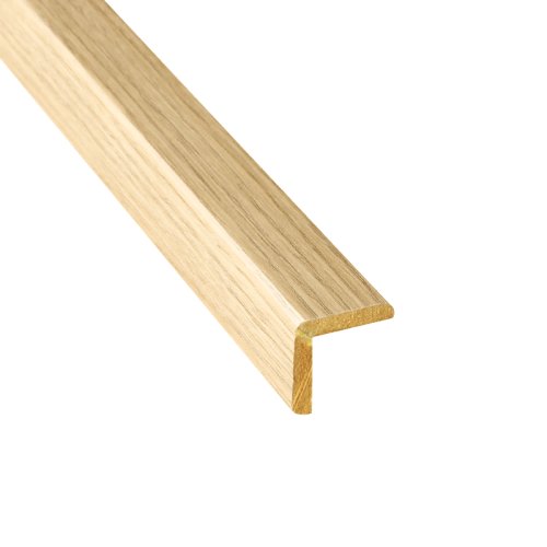 [73755] Hoeklat Hickory Masonic Natuur 22/22mm
