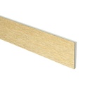 Afwerkstrook PVC zoethout 150x5cm