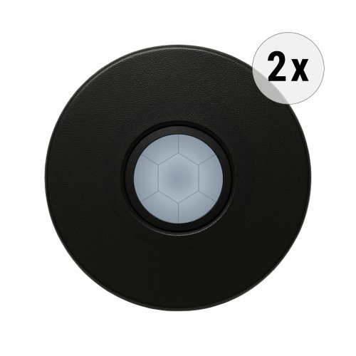 Mexform LED-verlichting sensor trap zwart (set)