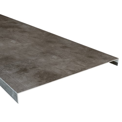 Mexform LVT beton antraciet dubbeltrede 160cm