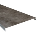 Mexform LVT beton antraciet dubbeltrede 160cm