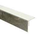 Mexform LVT beton antraciet uitlooptrede alu 100cm