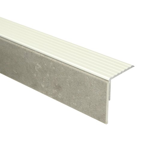 Mexform LVT donker beton uitloopt. alu 130cm