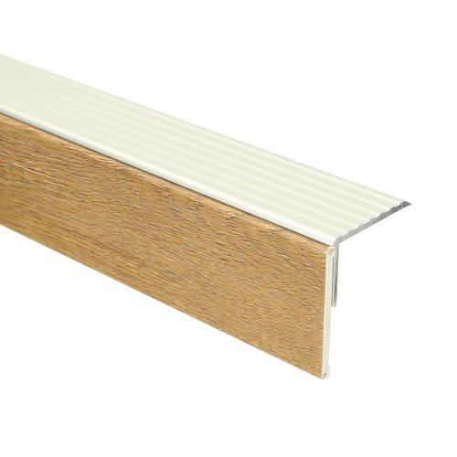 [74352] Mexform LVT donker eiken uitloopt. alu 130cm